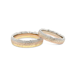 Sun & Moon Wedding Rings