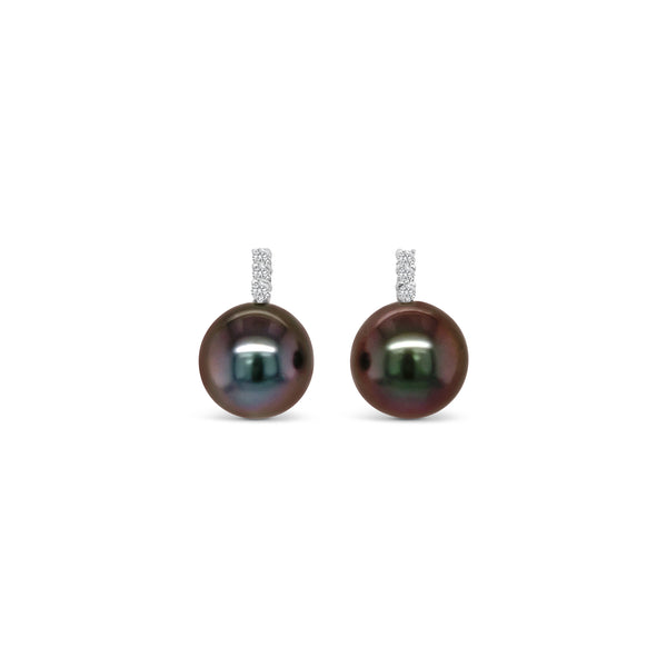 Tahitian Pearl Drop Earrings